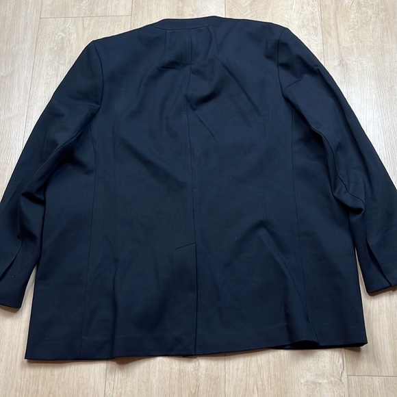 NEW! SPANX Collarless Oversize Ponte Knit Blazer BLACK, SIZE 1X 1344 - Picture 5 of 7